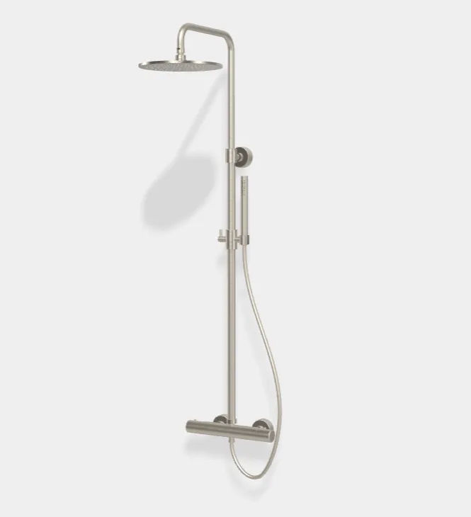 Душевая стойка Fima Carlo Frattini Shower column, брашированный никель (F3255/R256SN)