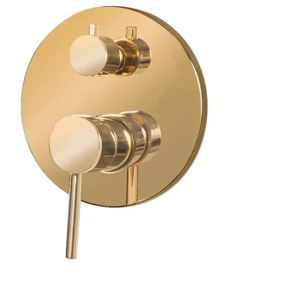 Душевая система встраиваемая Grocenberg GB5001GO, золото