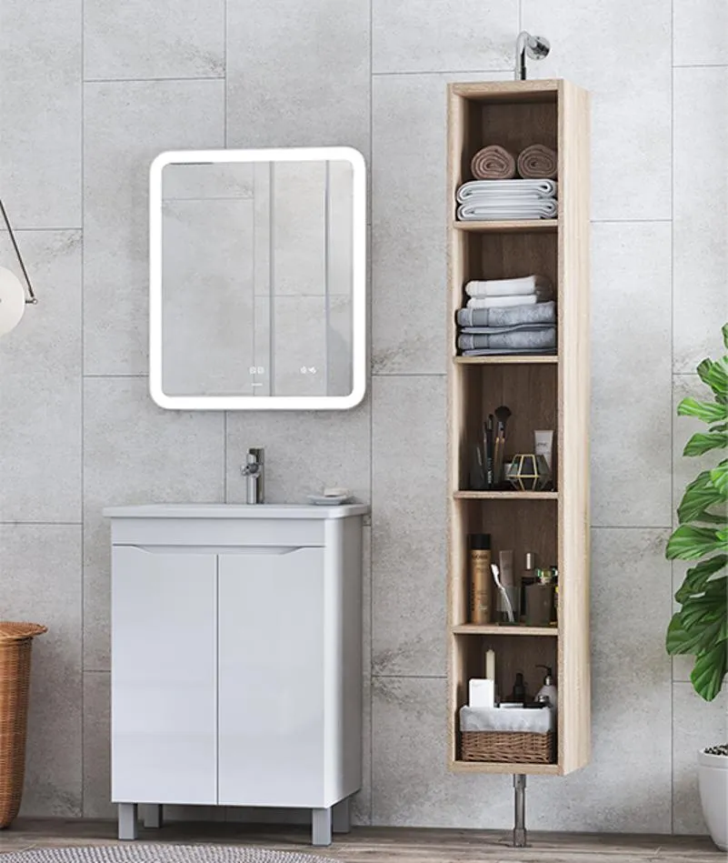 Тумба с раковиной напольная VIGO Grani tn.GRI.ELI.60.2D, 60 см