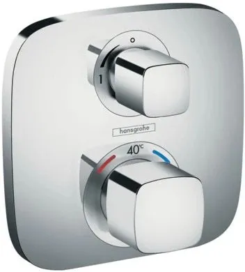 15707000S Set HG Ecostat E термостатический смеситель для душа (15707000+01800180)