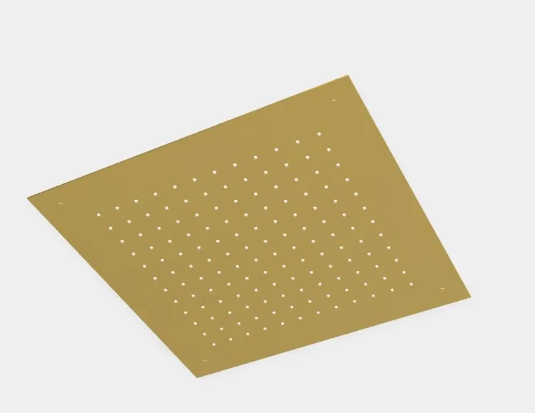 Верхний душ Fima Carlo Frattini Showerhead 500х500, золото брашированное (F2425OS)