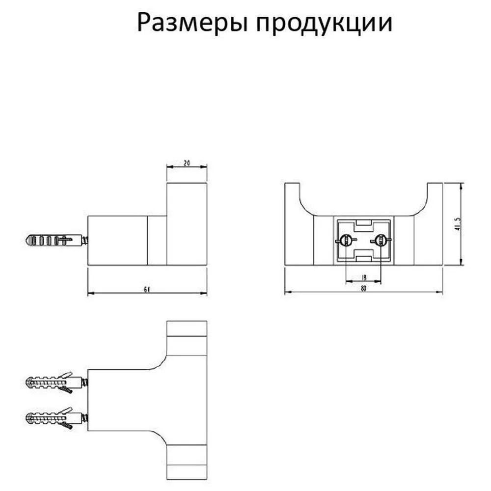 Крючок для ванной комнаты двойной Grocenberg AC0018GO, золото