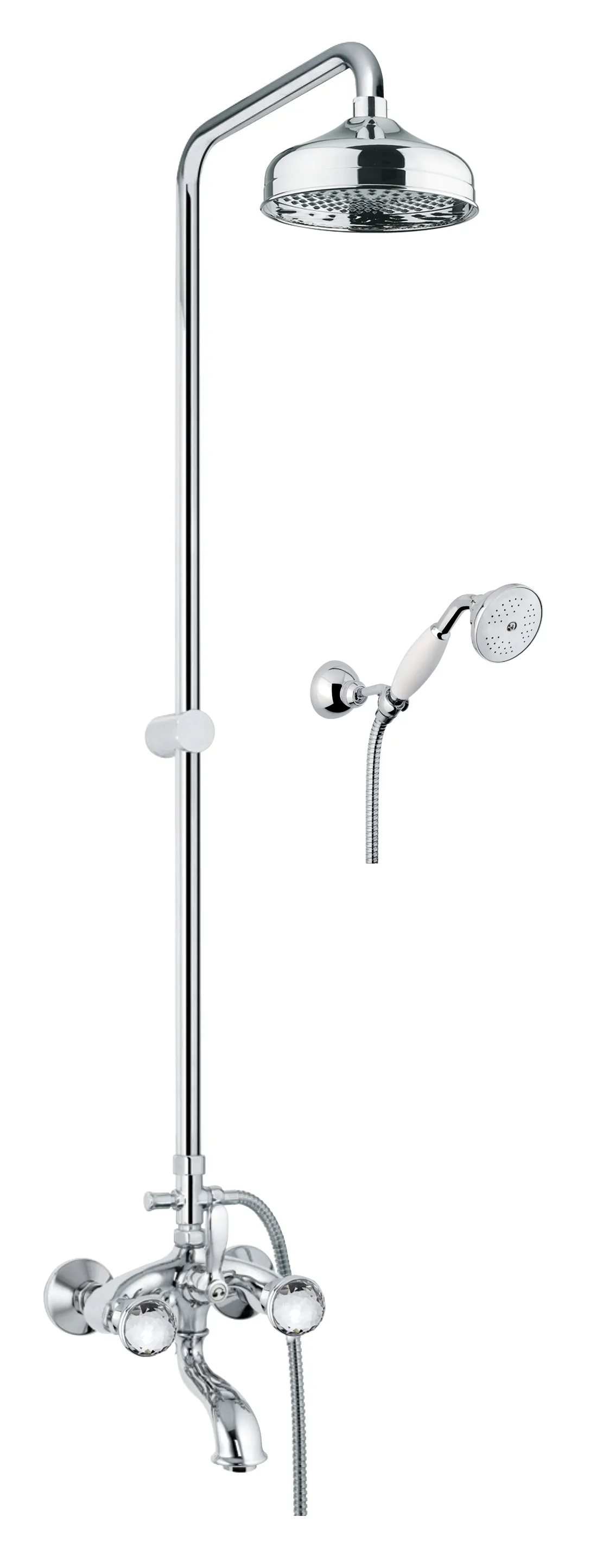 Душевая система Fiore XT SKY (SWAROVSKI®) 17CR0615, хром