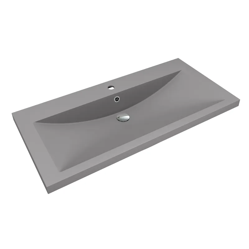 Раковина Florentina Анита 100 см 10.150.01000.307, серый шёлк