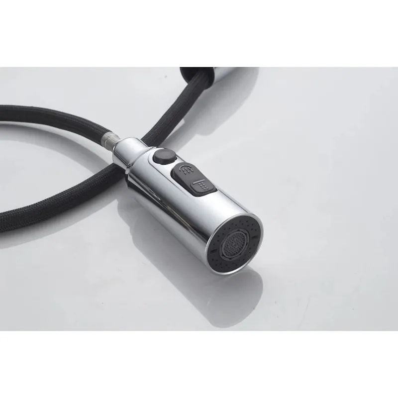 Смеситель для кухни с индикатором температуры Knotlor KN-100, хром