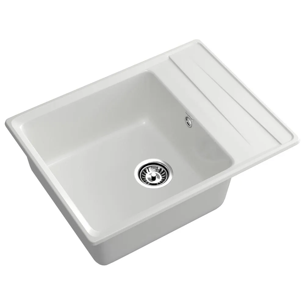 Кухонная мойка GranFest LEVEL 660L, иней