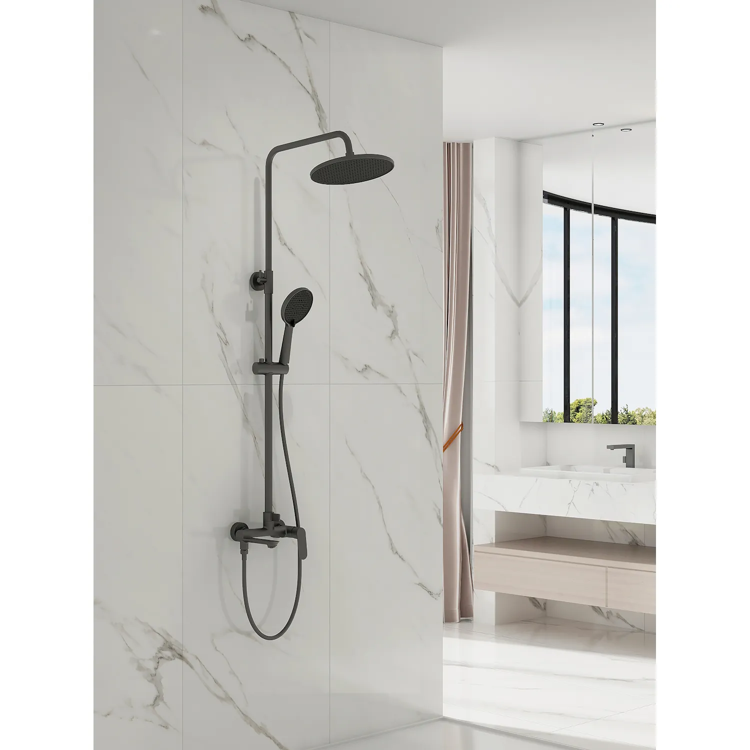 Душевая система Splenka для ванны и душа (S41.24.09)