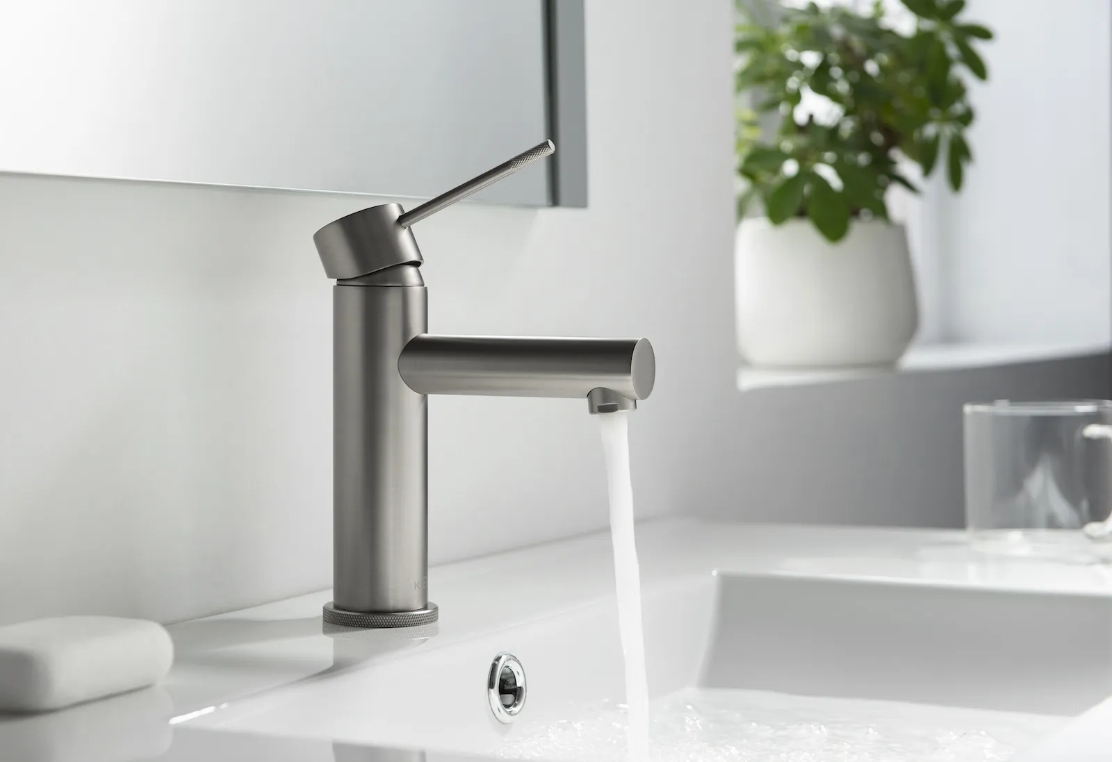 Смеситель для раковины Timo Saona никель (2361/13F)