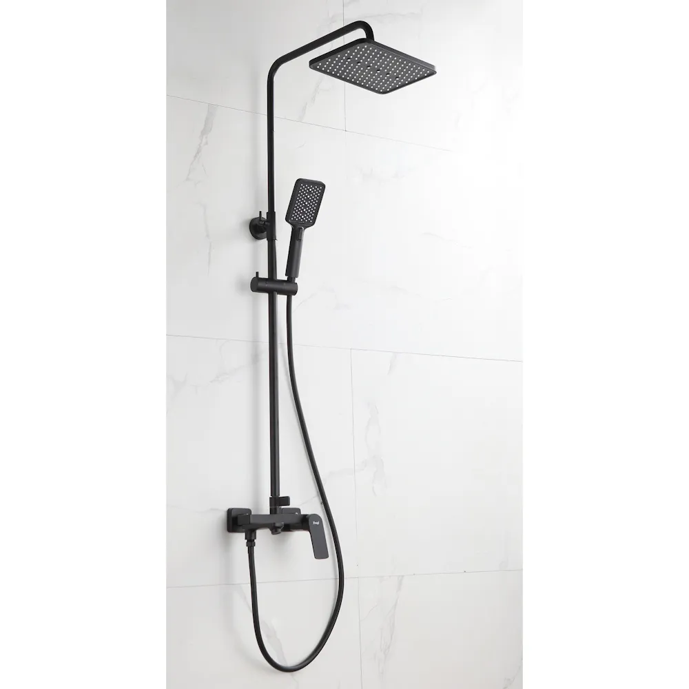 Душевая система FRAP F2486-6, черный