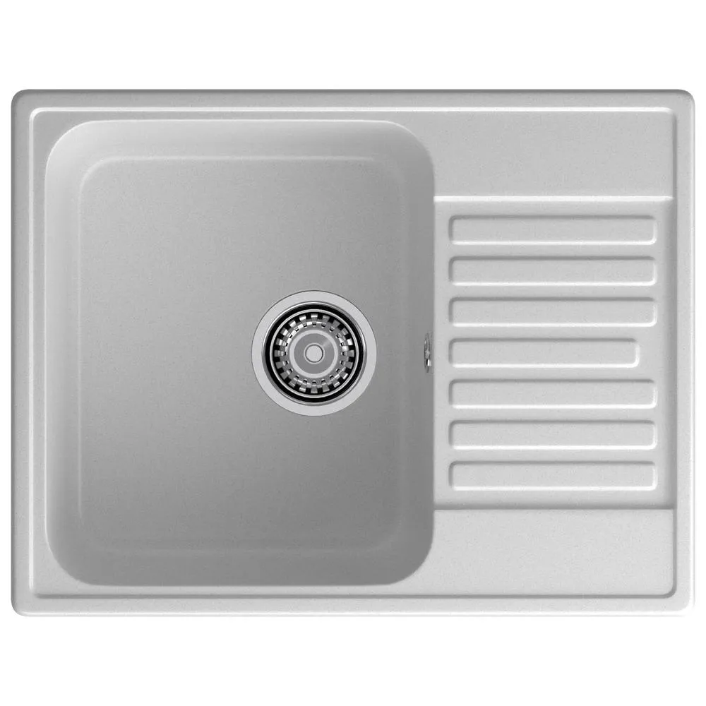 Кухонная мойка GranFest QUARZ 13, серый