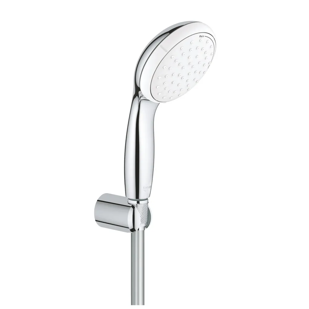 1000190 Набор GROHE Tempesta: верх душ 250 с душ кроншт 380 мм (26668000), смесит BauEdge (29079001), набор с руч душем, излив для ванны 170 мм, хром