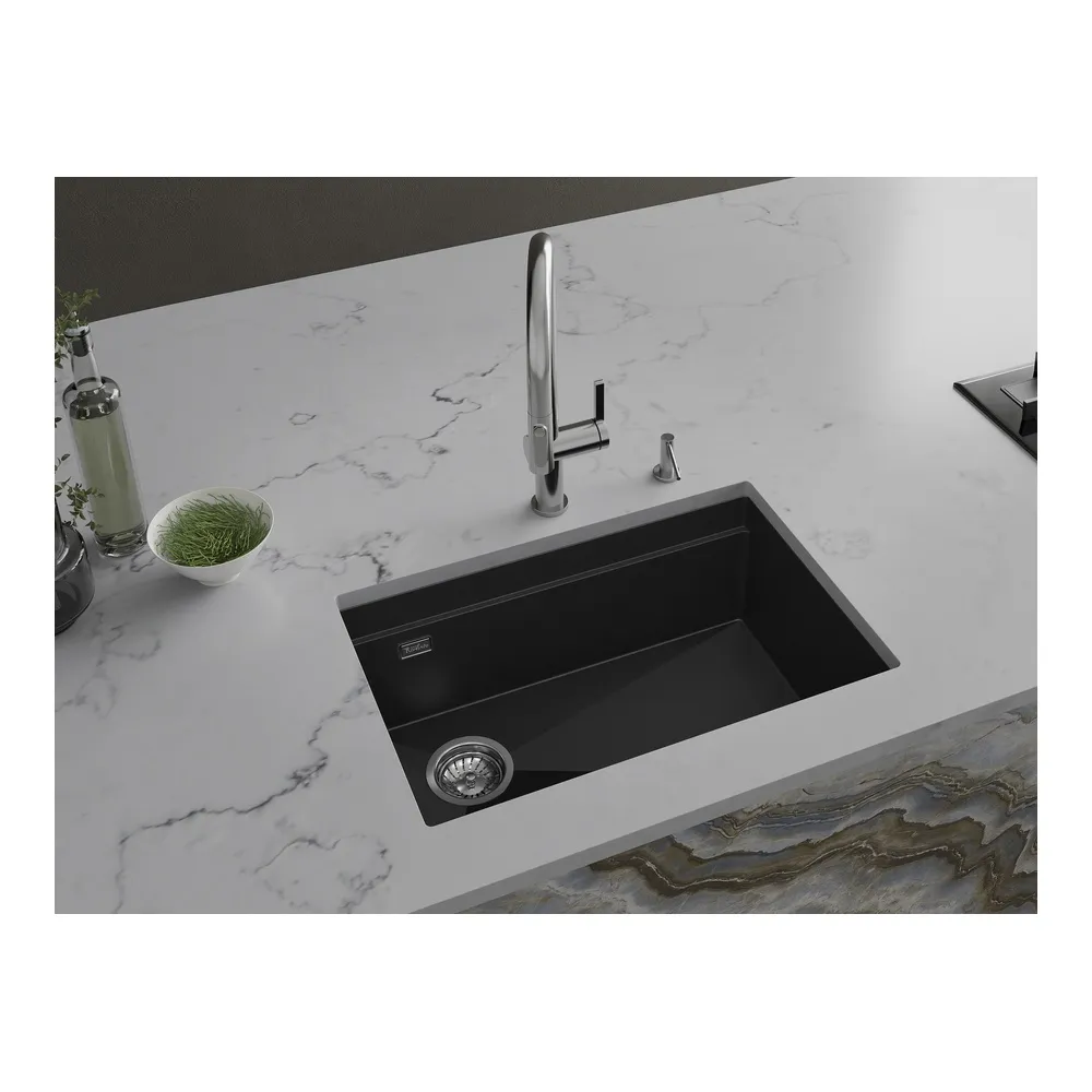 Кухонная мойка Rivelato LINO LN-654-L черный