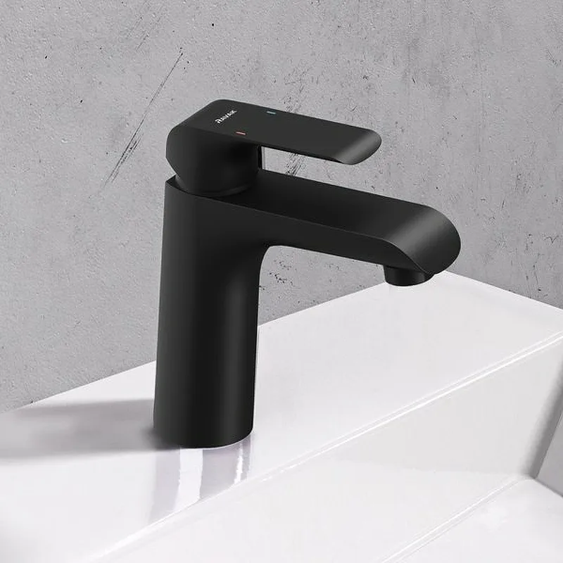 Смеситель для умывальника с донным клапаном Ravak FL 013.20 черный