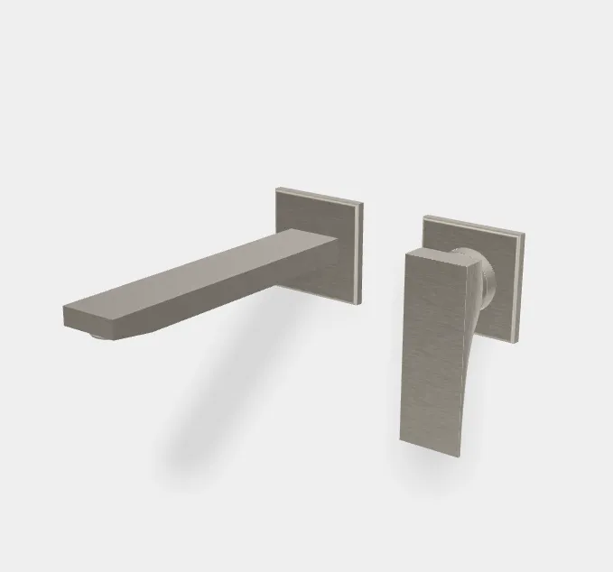 Смеситель для раковины Fima Carlo Frattini Zeta, брашированный никель (F3971WLX8SN)