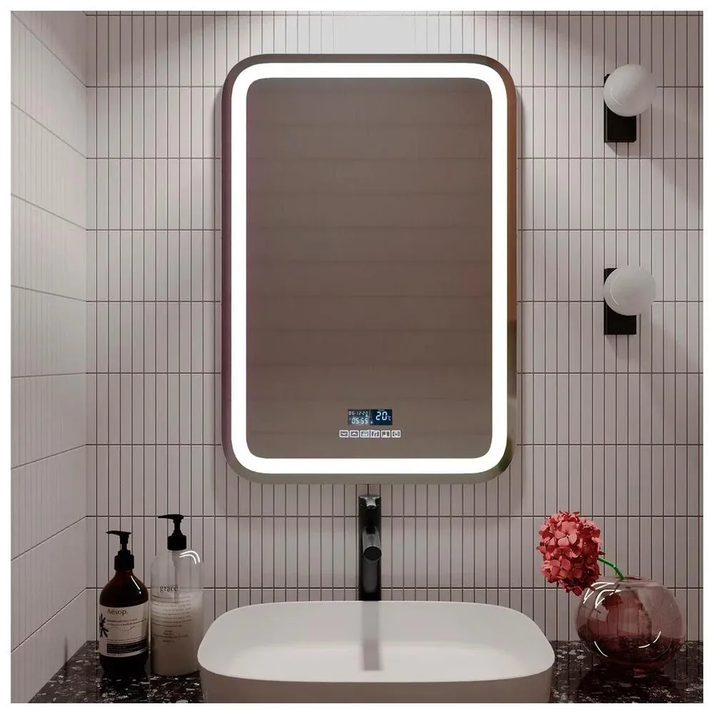 Зеркало Silver Mirrors Мальта 6 550х800 (модуль мфм+подогрев, выключатель-сенсор)