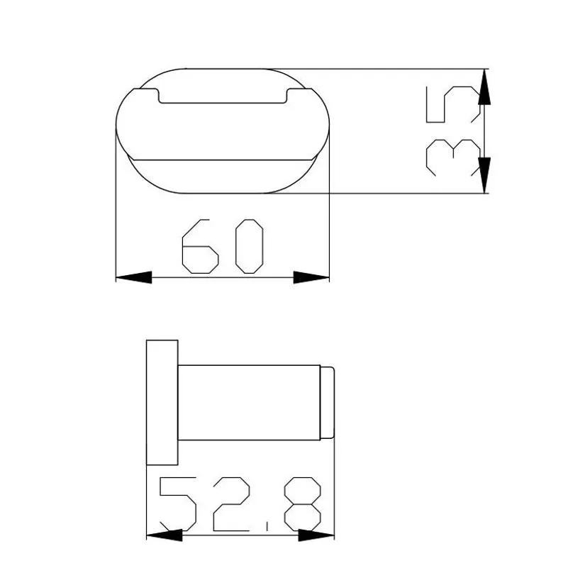 Крючок для ванной комнаты двойной Rav Slezak YUKON YUA0102, хром