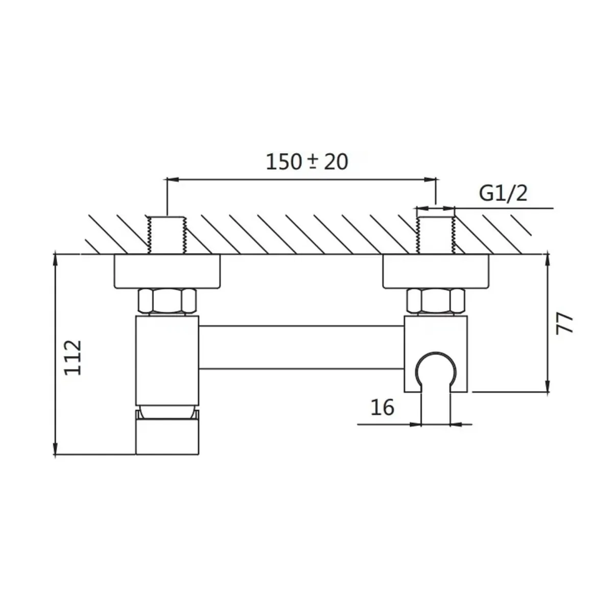 Гигиенический душ со смесителем Shevanik S137, хром