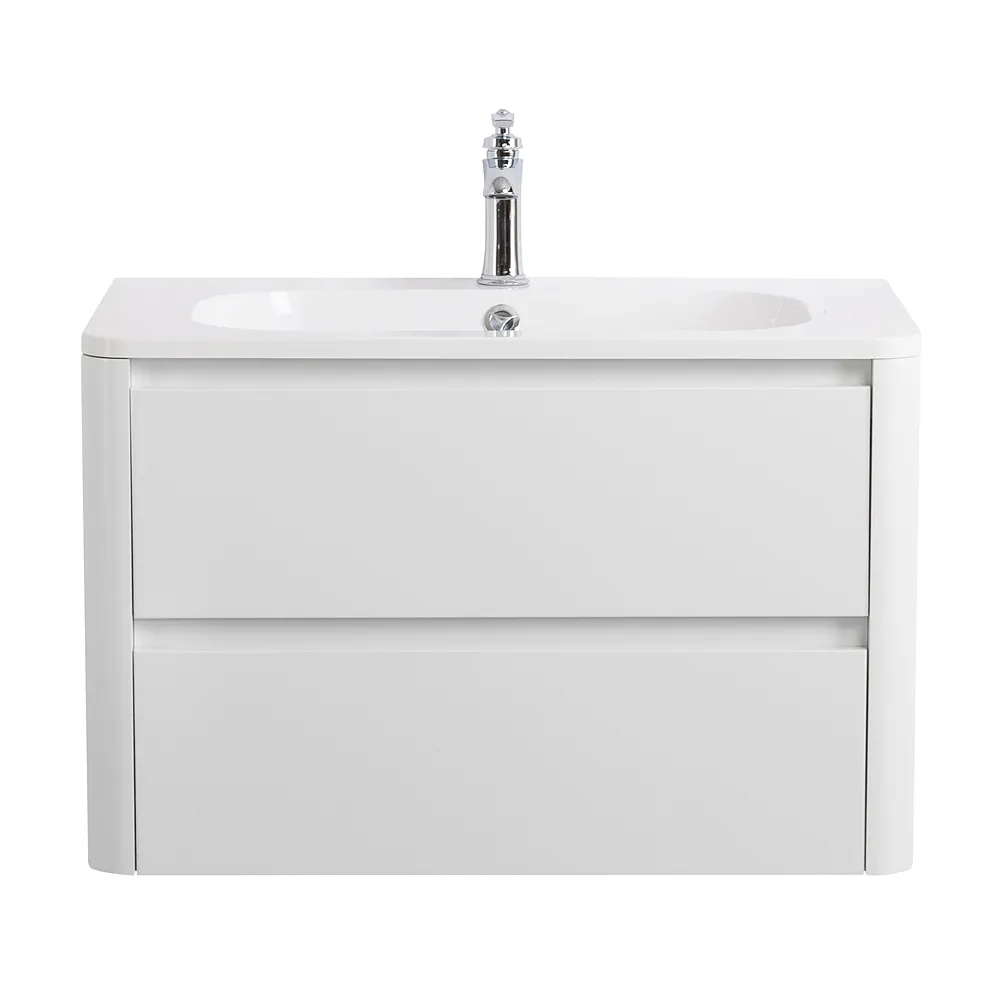 База под раковину подвесная Cezares Relax 796х477х500, Bianco Lucido (RELAX-800-2C-SO-BL)