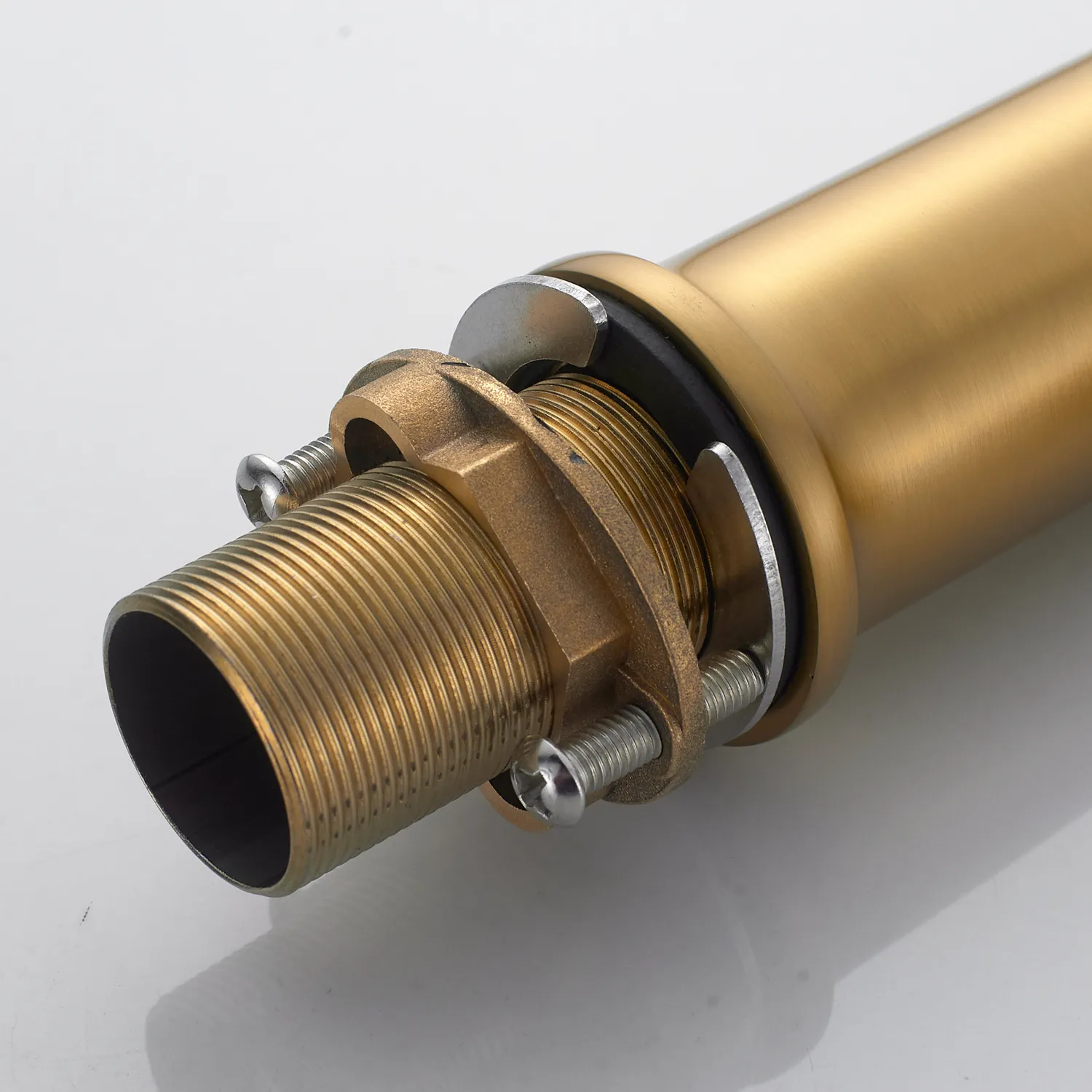 Смеситель для раковины Shevanik S4301G, золотой сатин