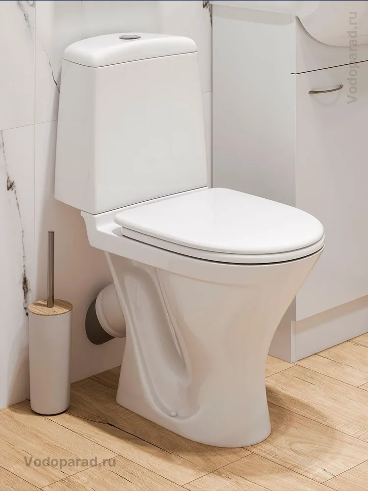 АТТИКА КОМФОРТ Унитаз-компакт Белый S1 (WC.CC/Attica/2-T/WHT.G/S1)