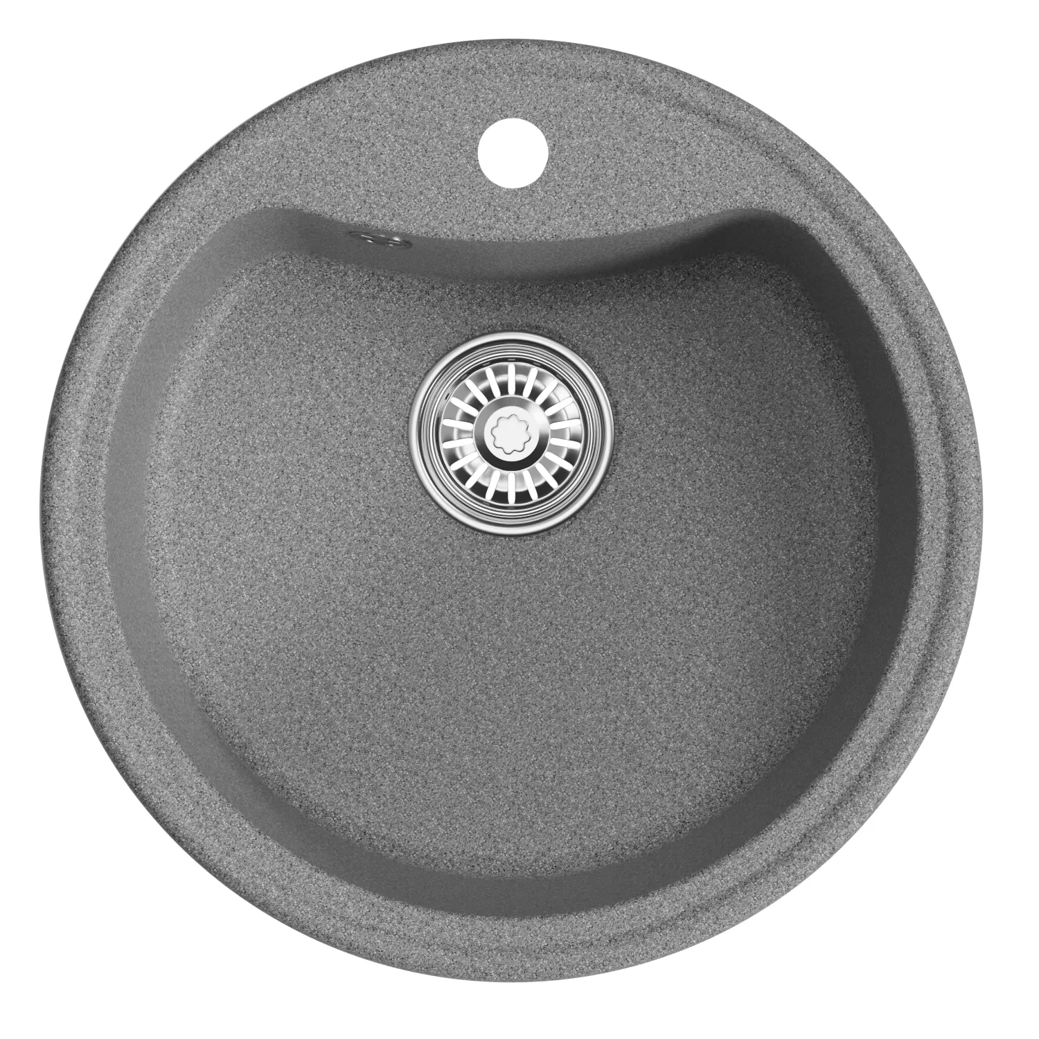Мойкa MIXLINE  круглая темно-серая D510 мм ML-GM09 (551798)