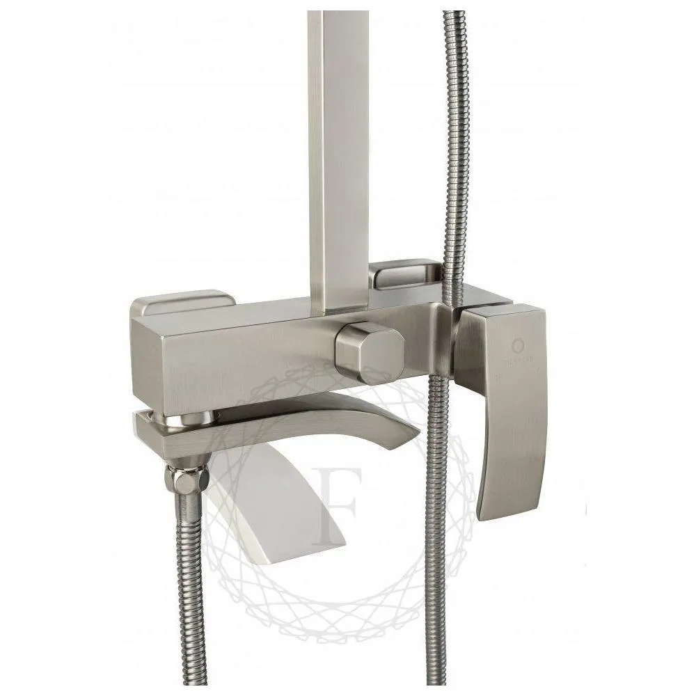 Душевая система FILARETE Waterfall FL2010NK, никель