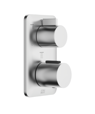 Смеситель для душа Dornbracht Lissé, на 3 потребителя, хром сатинированный (36.427.845.93)