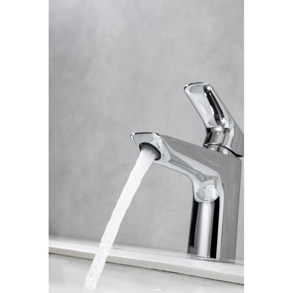 Смеситель для раковины AQUATEK ВЕГА 97 без донного клапана, AQ1010CR