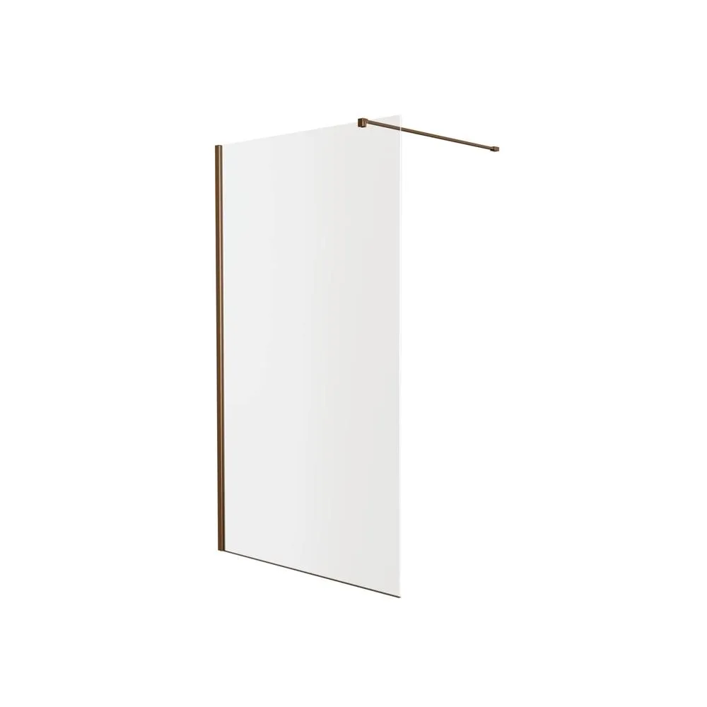 Душевая перегородка Knotlor WI120CG0RB 120х200, бронза