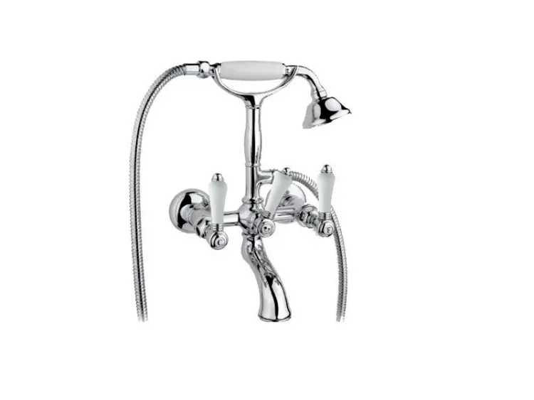 Смеситель для ванны и душа Nicolazzi P.M.Blanc, хром (1402 CR 78)