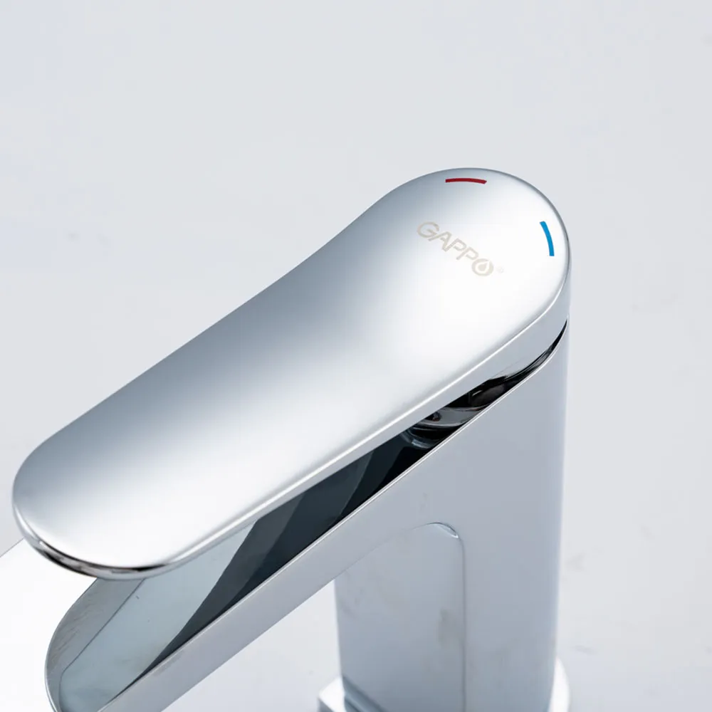 Смеситель для раковины Gappo G1010, хром