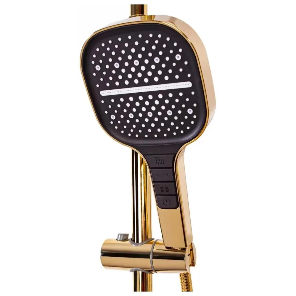 Душевая система Hansberge H5068GO, золото