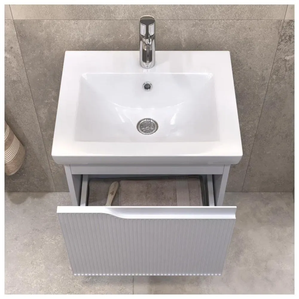 Тумба под раковину подвесная VIGO Neo 338, 50 см