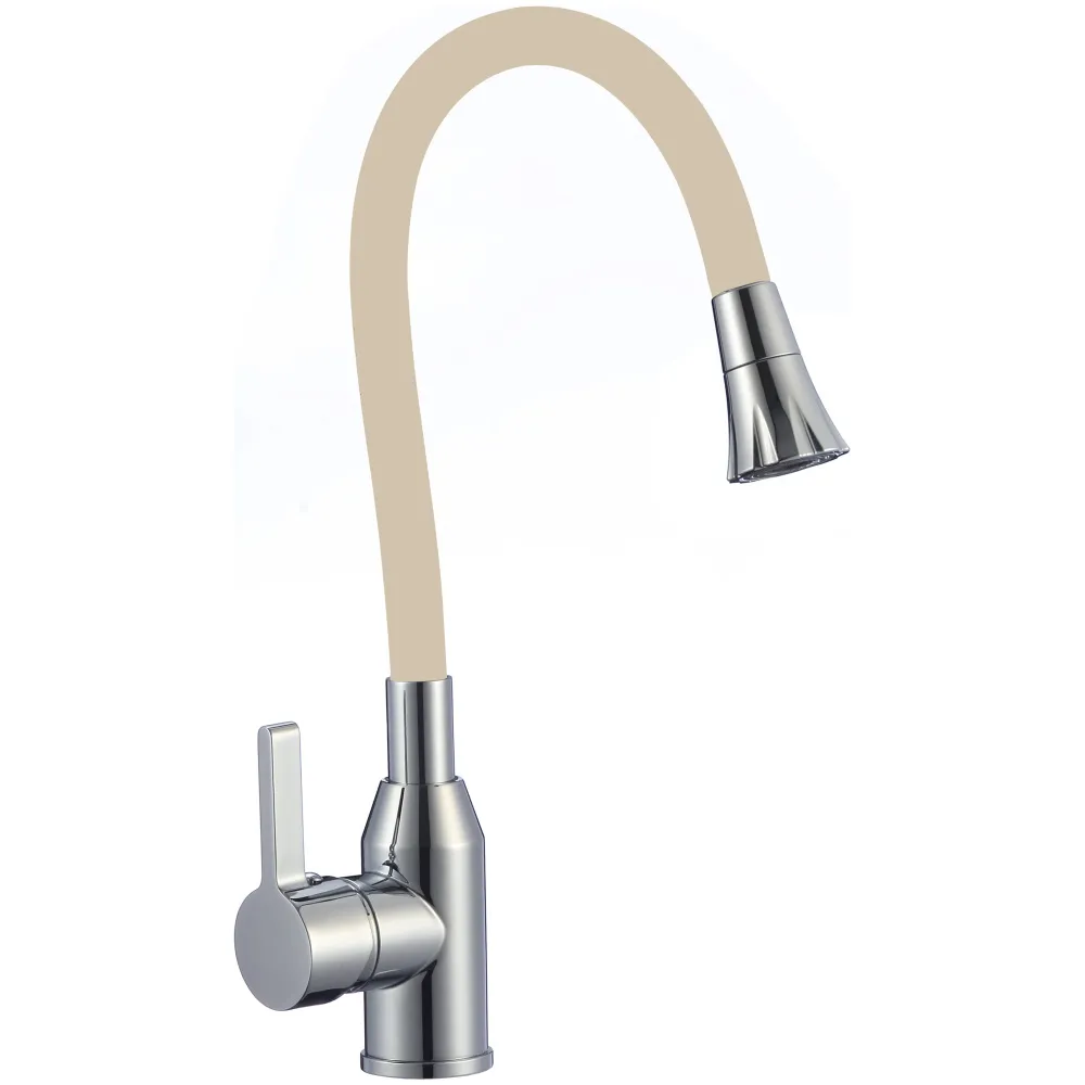 Смеситель для кухни с гибким изливом и режимом душ Fmark FS8277A-12, хром