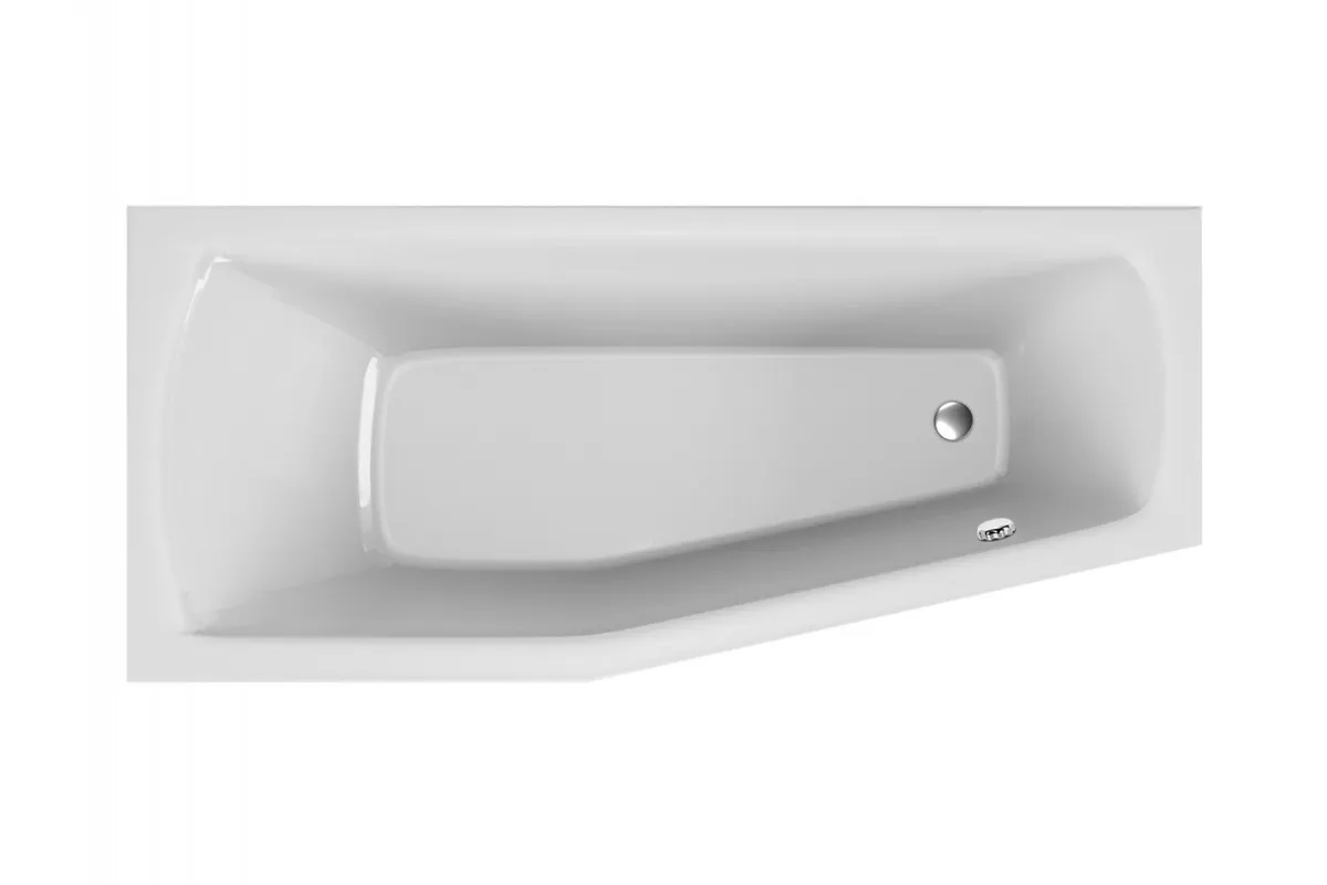 Ванна акриловая левосторонняя Relisan AQUARIUS Гл000013735, 160x70