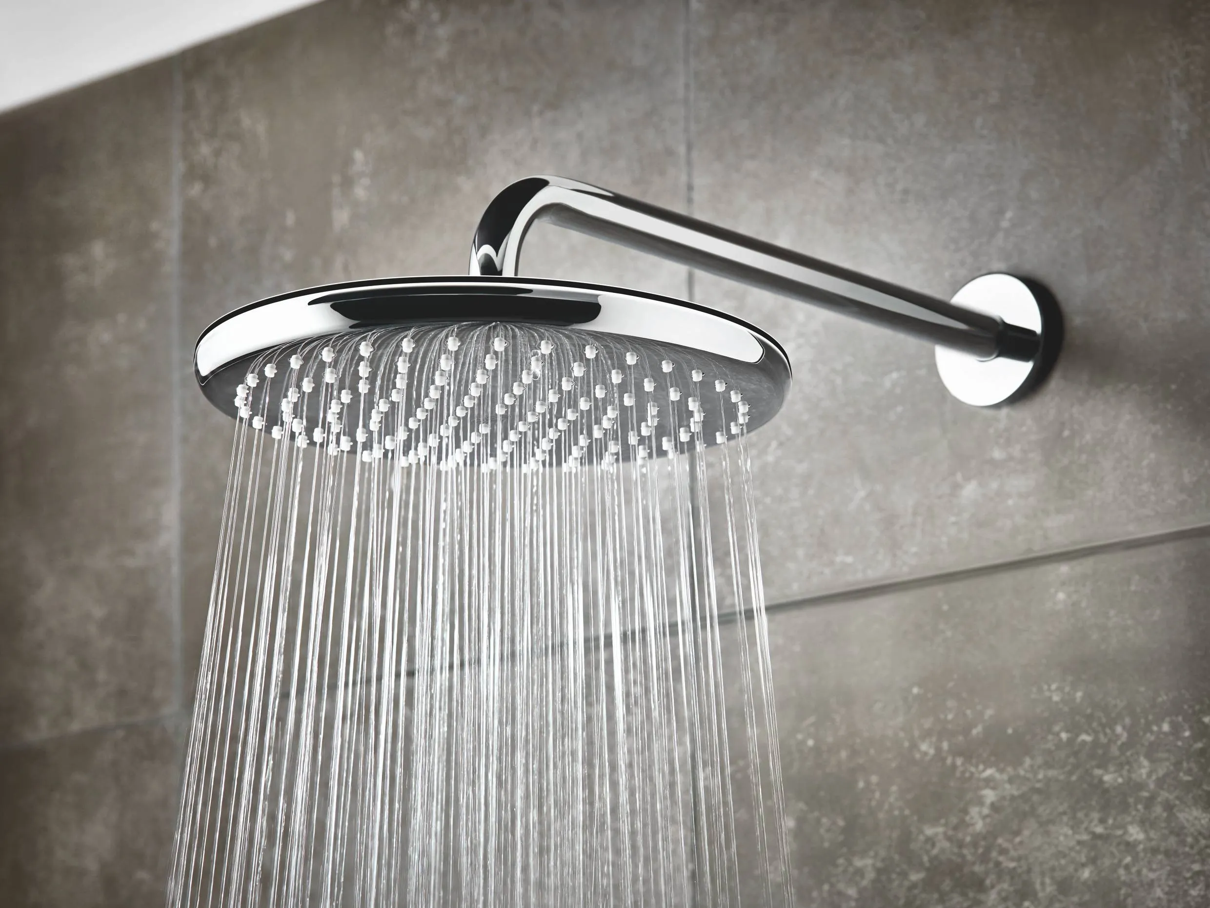 Душ верхний вид струи Grohe Tempesta 250 1, хром (26663000)