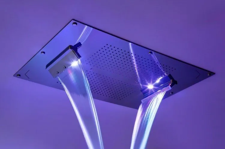 Многофункциональная душевая сиситема Carimali Mydream Colonial 700х500, хром (23071XN/S-CRX)