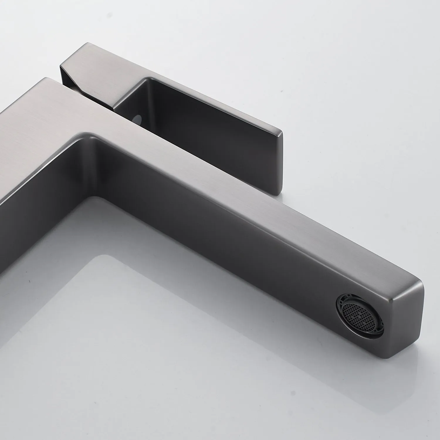 Смеситель для раковины высокий Rose R18T R1811T-1, оружейная сталь