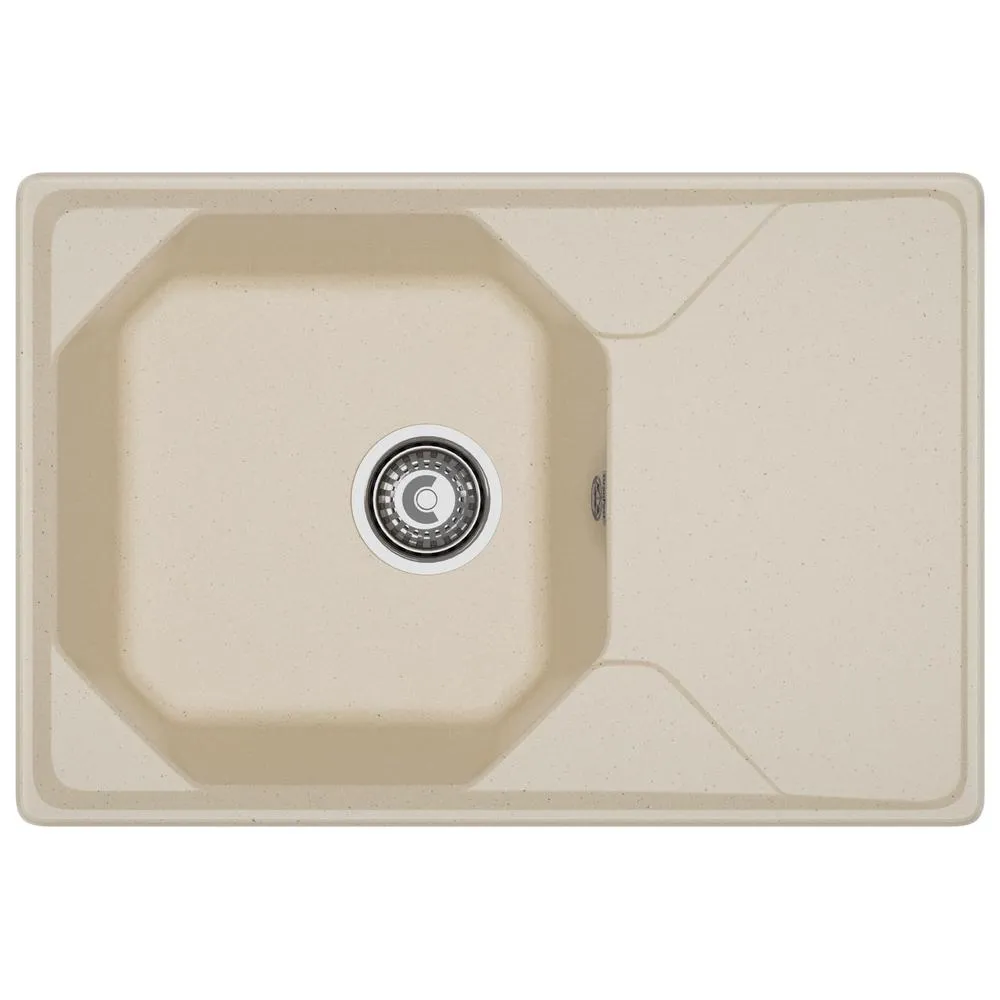 Кухонная мойка GranFest UNIQUE 740L, кашемир