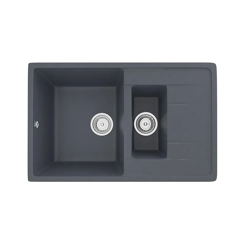Кухонная мойка Ulgran U-205-343, антрацит
