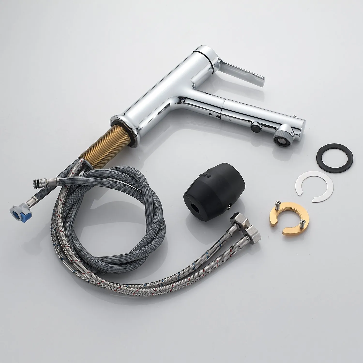 Смеситель для раковины многофункциональный Raffine F281, хром