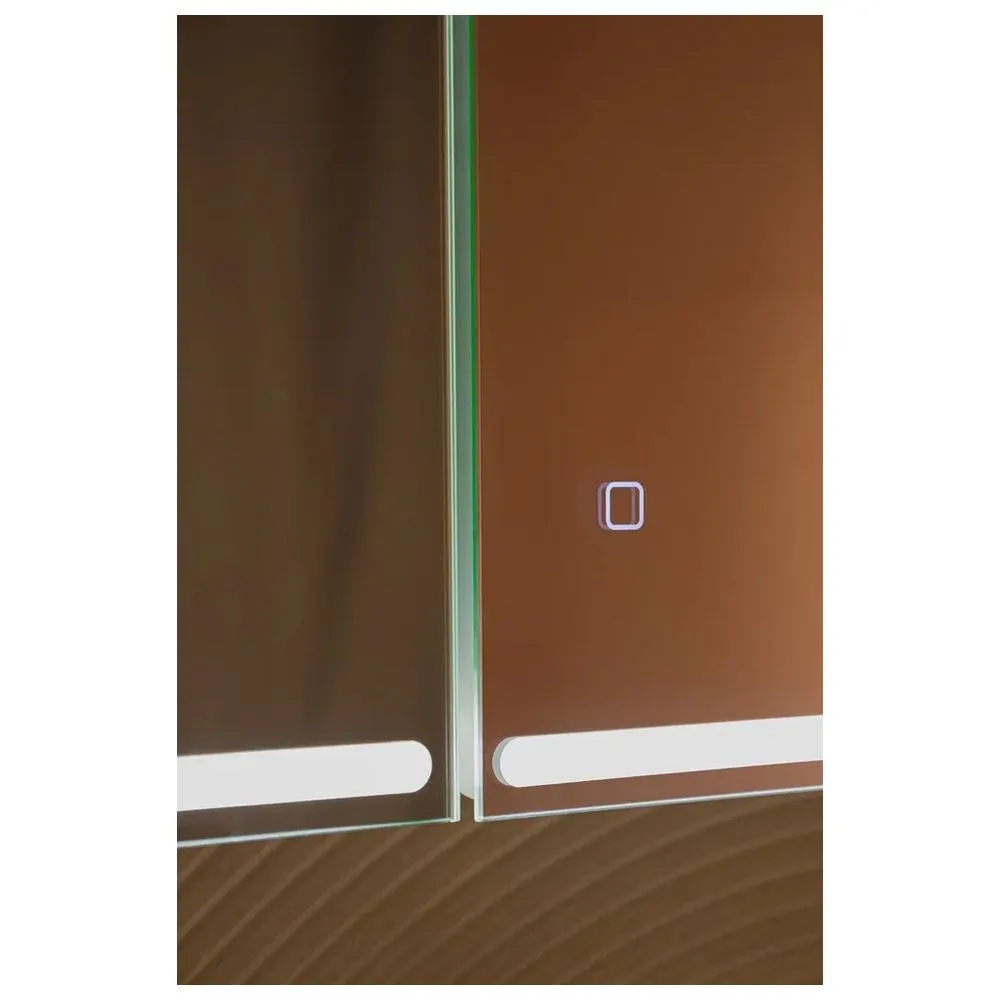 Зеркало-шкаф Silver Mirrors Alliance 805х800 Slim (сенсорный выключатель)