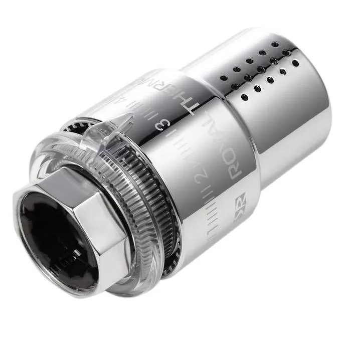 Термоголовка жидкостная Royal Thermo Design М30х1,5 (хром) (RTO07.0010)
