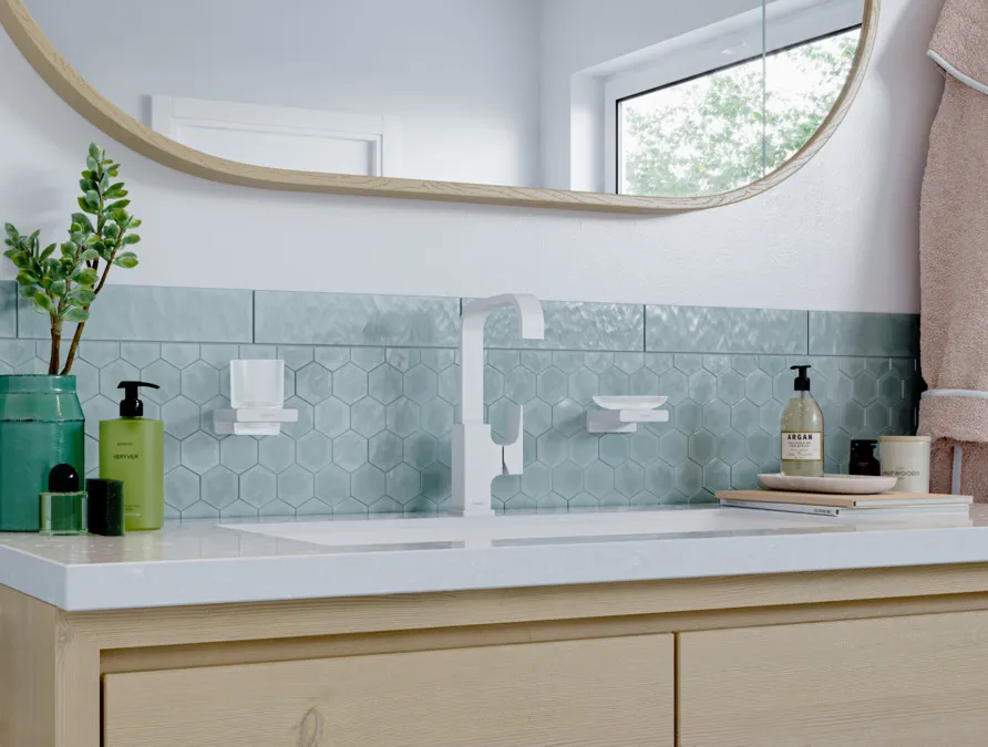 Смеситель Hansgrohe Metropol для раковины 32511700, матовый белый