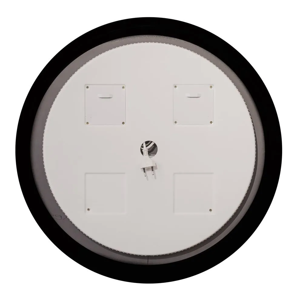 Зеркало Silver Mirrors Monaco-BLACK d600 (бесконтактный сенсор)