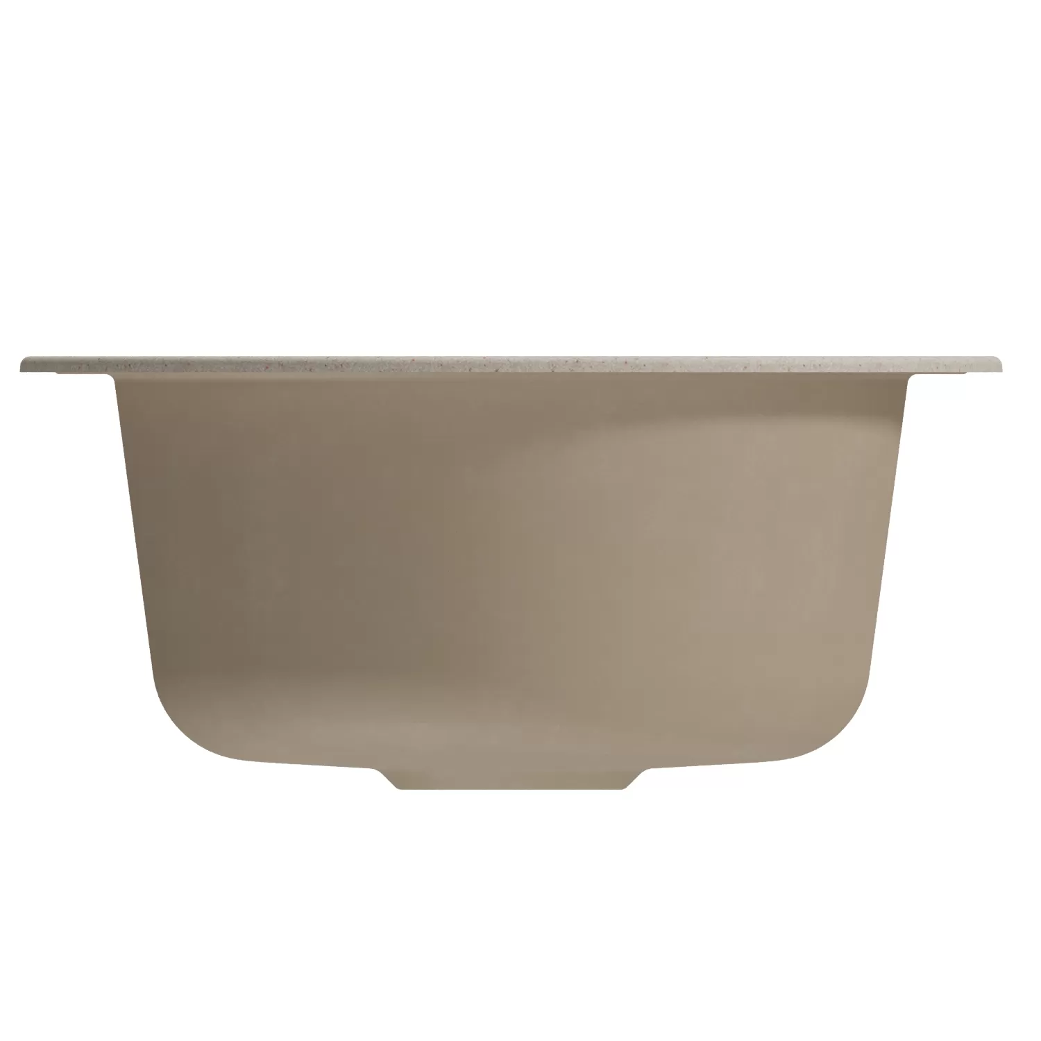 Мойкa MIXLINE ML-GM13 круглая  бежевая (328) 495мм (глуб. чаши 200) NEW (551893)