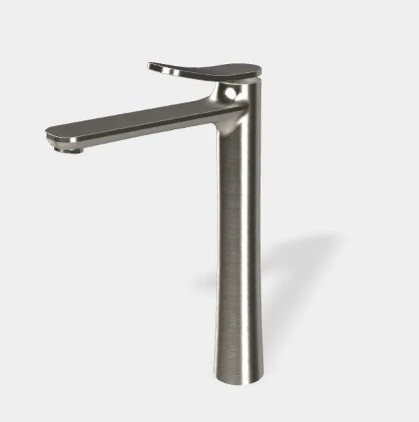 Смеситель для раковины Fima Carlo Frattini Flo', брашированный никель (F3801/HSN)