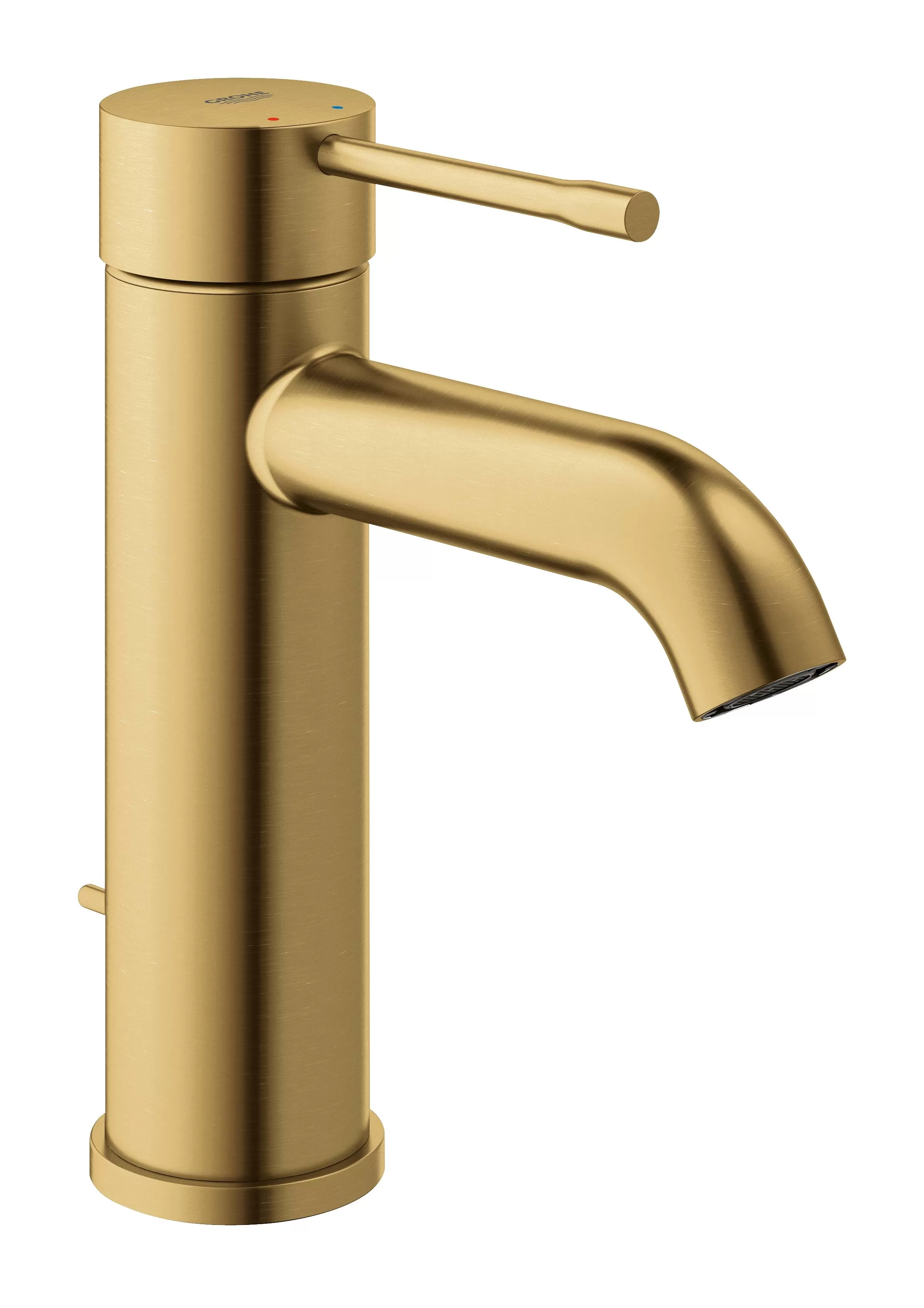 Смеситель для раковины GROHE Essence New стандартный, золото (арт. 23589GN1)