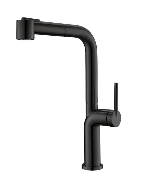 Смеситель для кухни BelBagno, черный матовый (BB-LAM60-NERO)