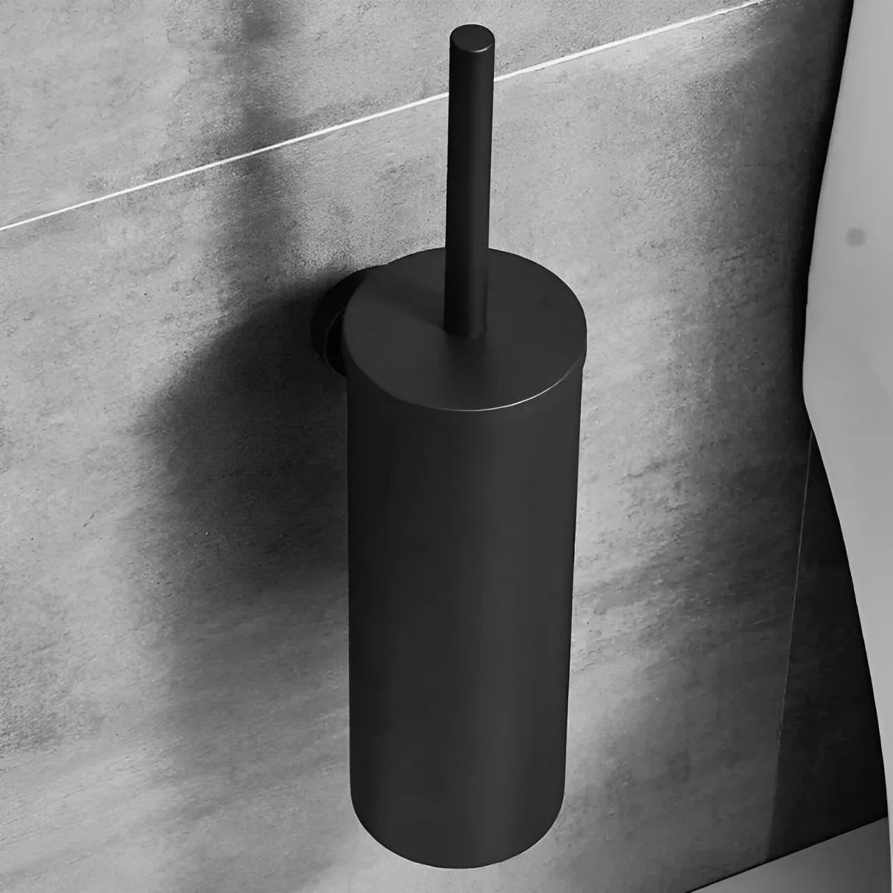 Ершик для унитаза подвесной Maretti Umbria Black UMB56P25, черный